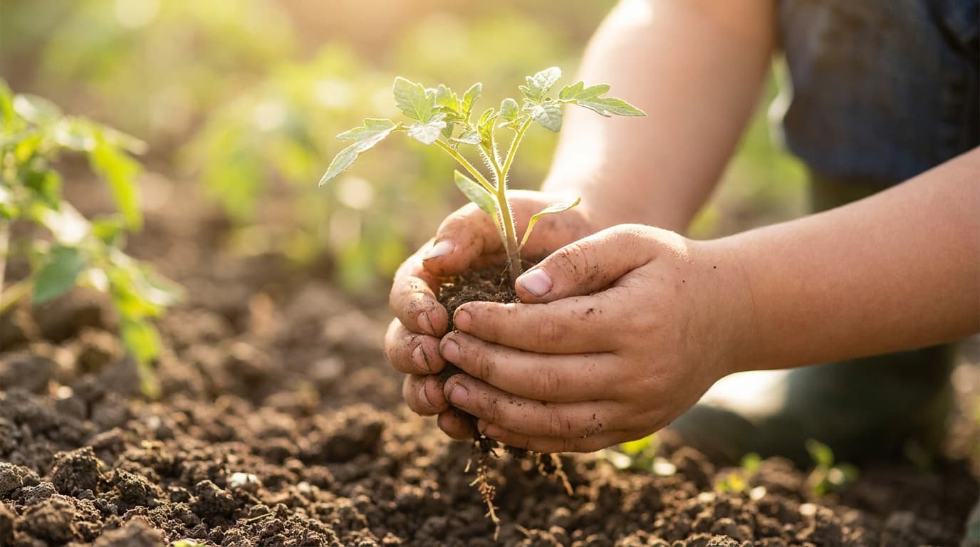 Horta em Casa Com Crianças: Como Plantar Pode Ajudar na Alimentação