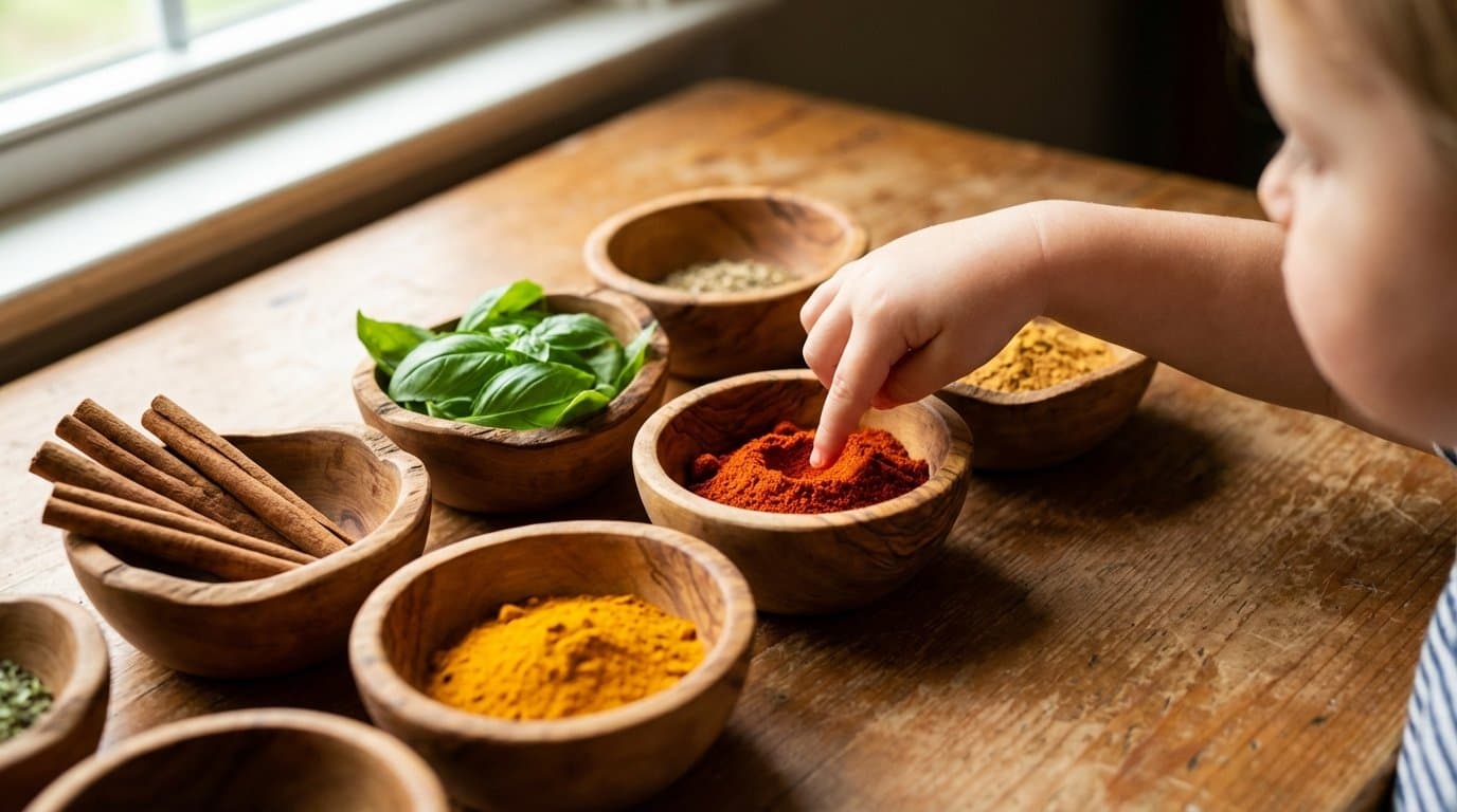 Temperos e Sabores: Como Apresentar Novos Gostos para Crianças Seletivas