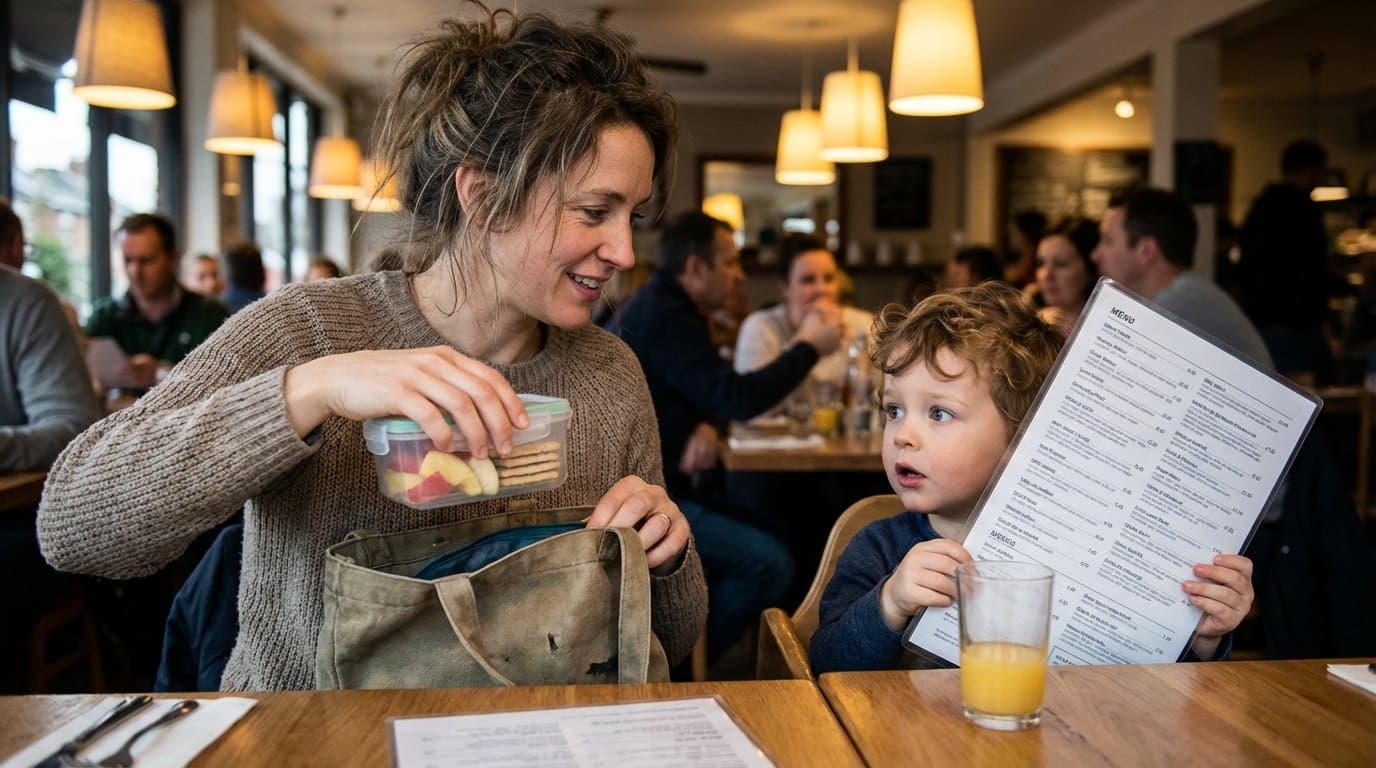 Alimentação Fora de Casa com Criança Seletiva: Guia de Sobrevivência