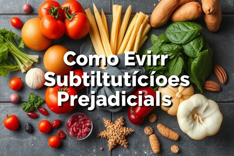 Conceitos visuais relacionados a Como Evitar Substituições Alimentares Prejudiciais