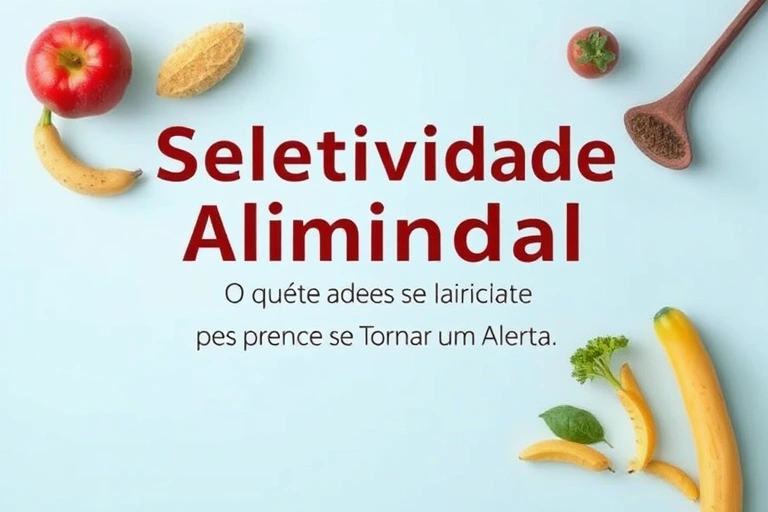 Conceitos visuais relacionados a O Que é Seletividade Alimentar Infantil e Quando se Tornar um Alerta