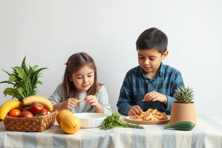 Conceitos visuais relacionados a O Papel dos Pais na Construção de Hábitos Alimentares Saudáveis