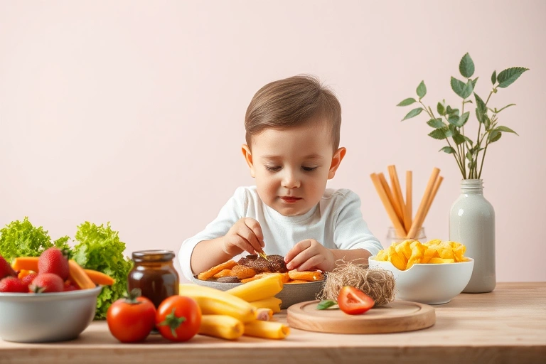 Conceitos visuais relacionados a Seletividade Alimentar Infantil Pode Passar Sozinha?