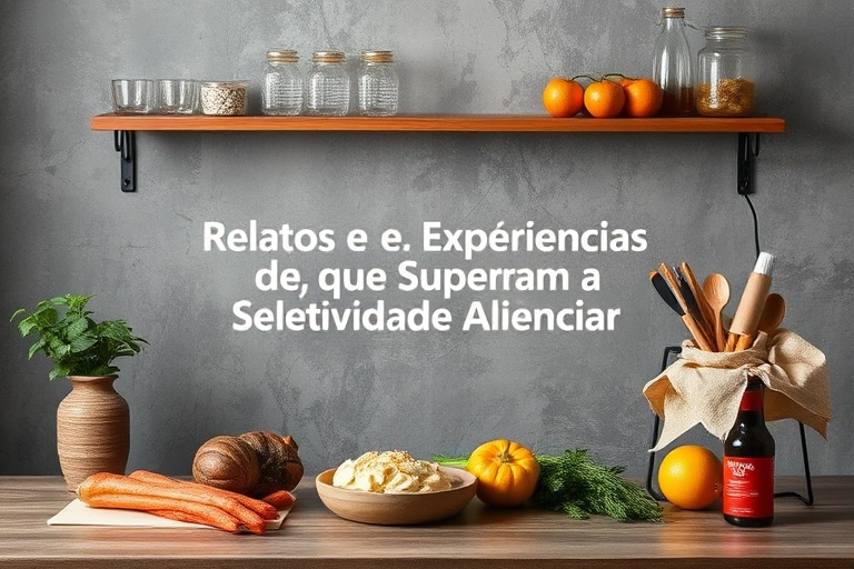 Conceitos visuais relacionados a Relatos e Experiências de Pais que Superaram a Seletividade Alimentar