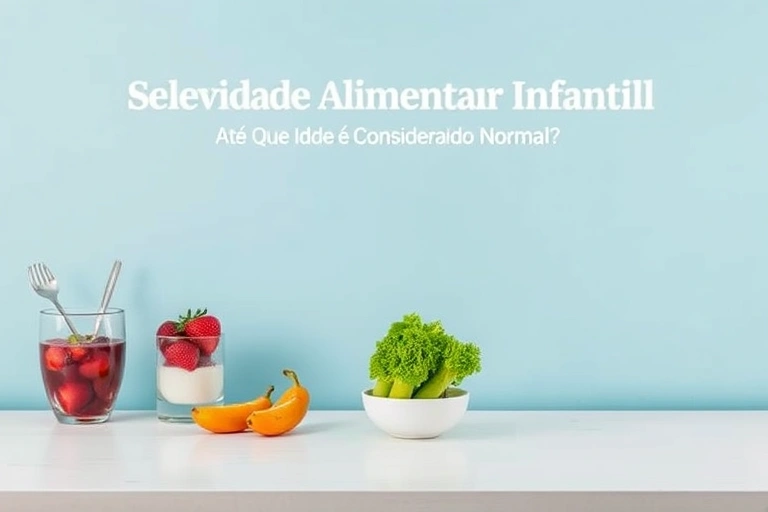 Conceitos visuais relacionados a Seletividade Alimentar Infantil: Até Que Idade é Considerado Normal?