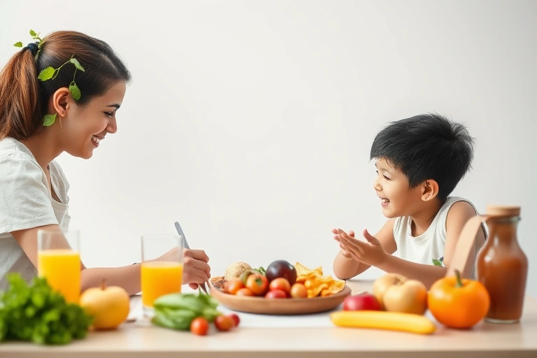 Conceitos visuais relacionados a A Influência do Ambiente Familiar nos Hábitos Alimentares da Criança
